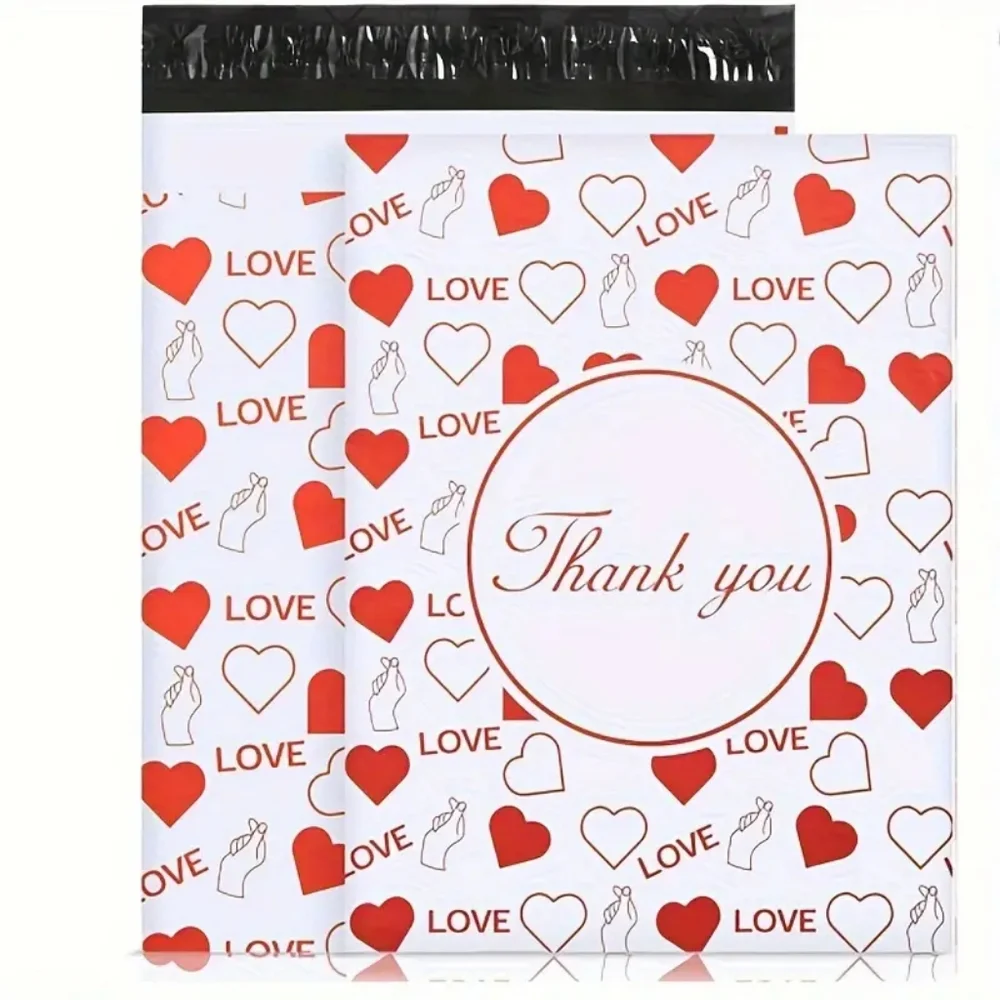 10pk 10x13 Valentine's Day, Mother's Day, and Women's Day Polymailer Shippers